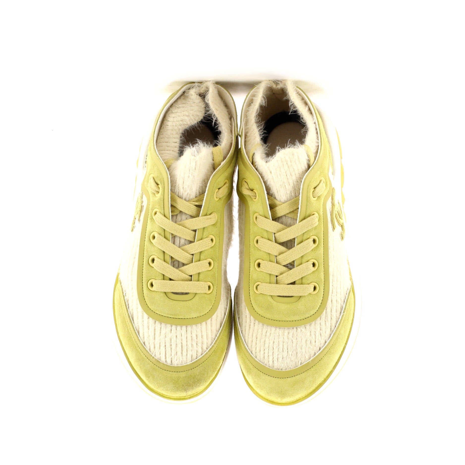 Women's CC Sneakers Stretch Fabric and Suede