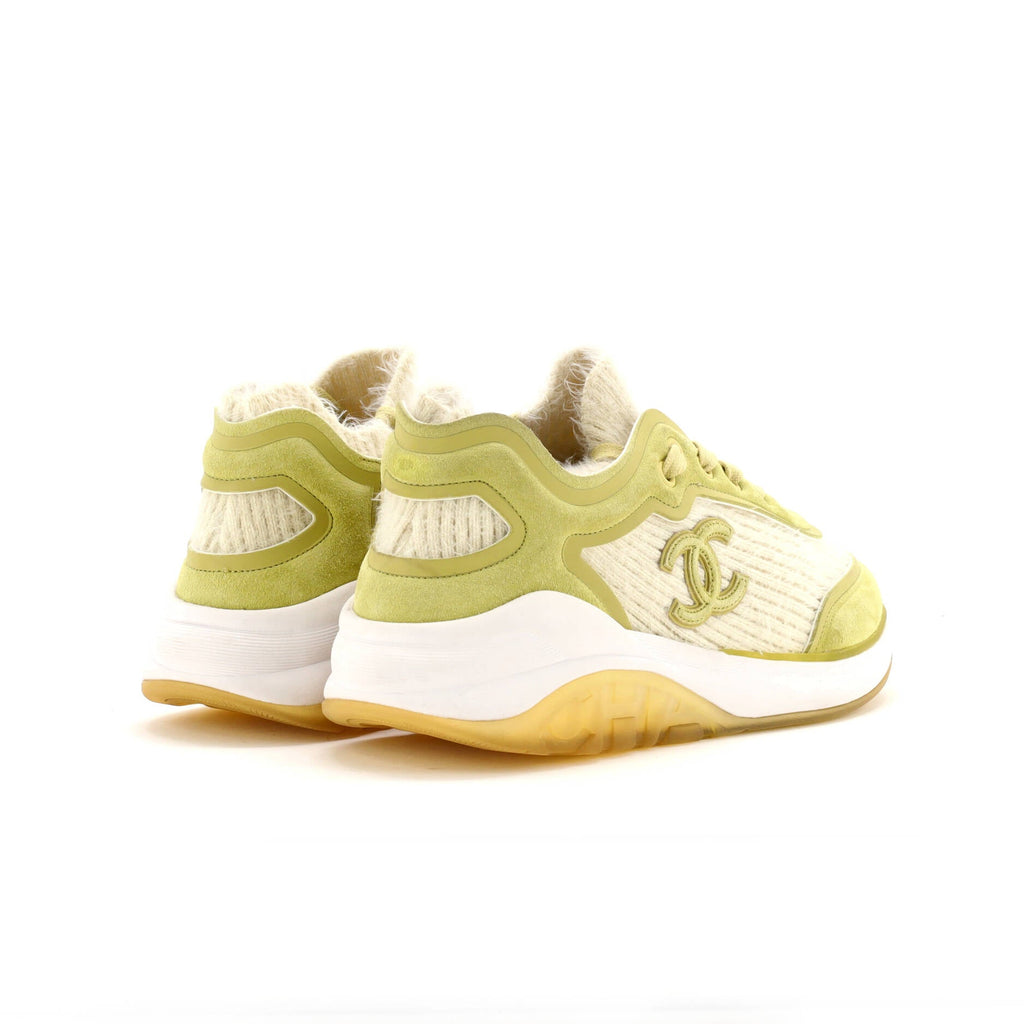 Women's CC Sneakers Stretch Fabric and Suede
