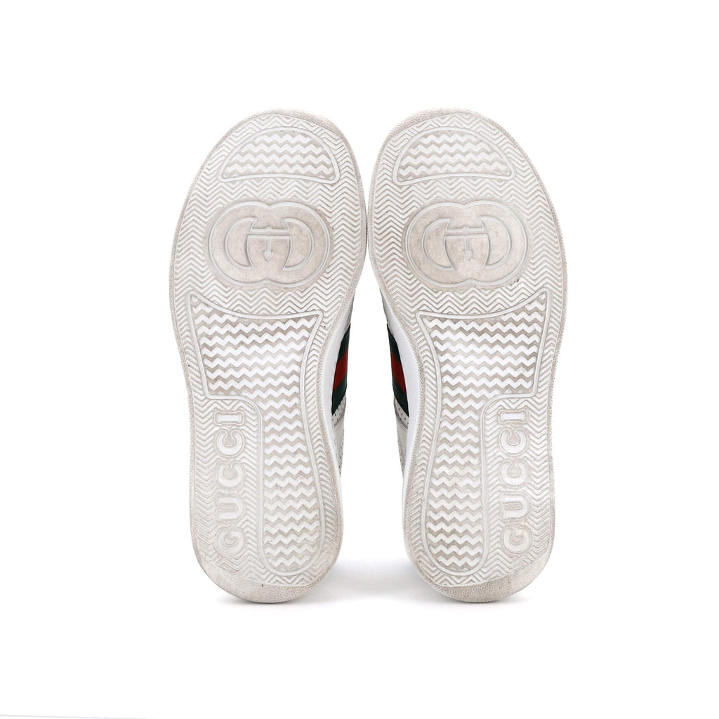 Chunky B Web Sneakers Perforated Leather