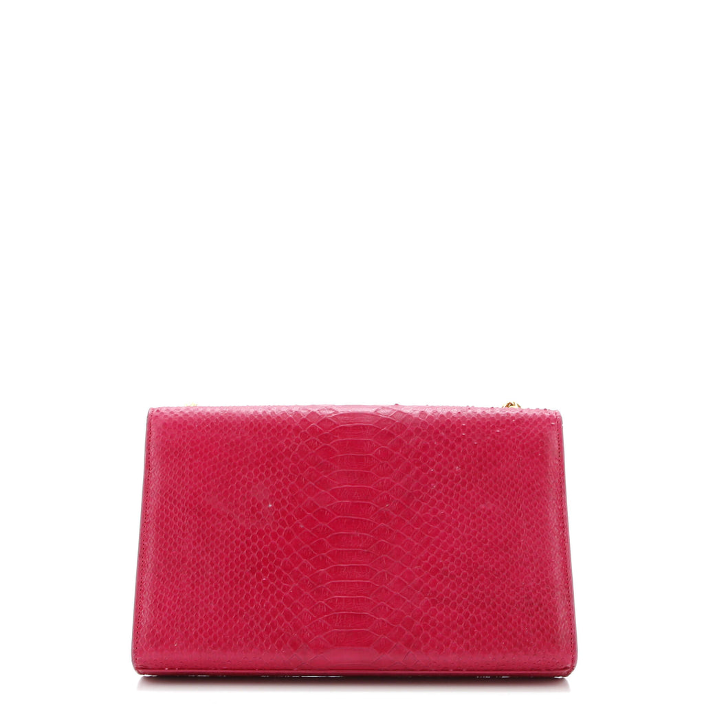 Classic Monogram Tassel Crossbody Bag Python Medium