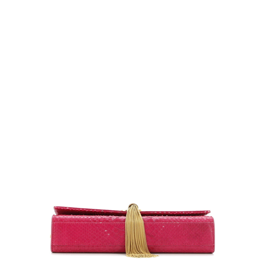Classic Monogram Tassel Crossbody Bag Python Medium