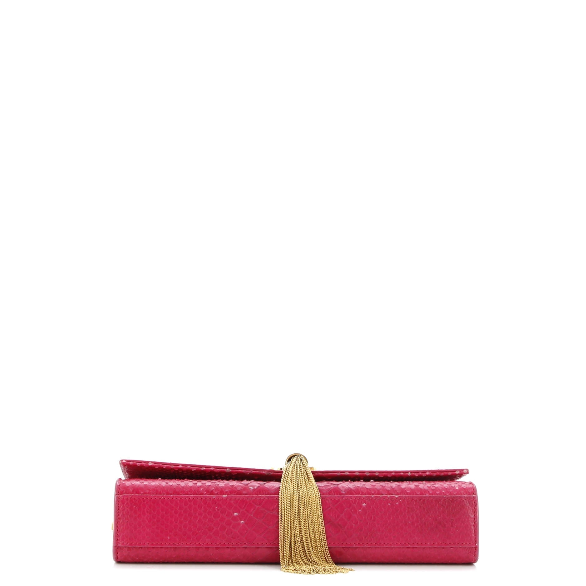 Classic Monogram Tassel Crossbody Bag Python Medium