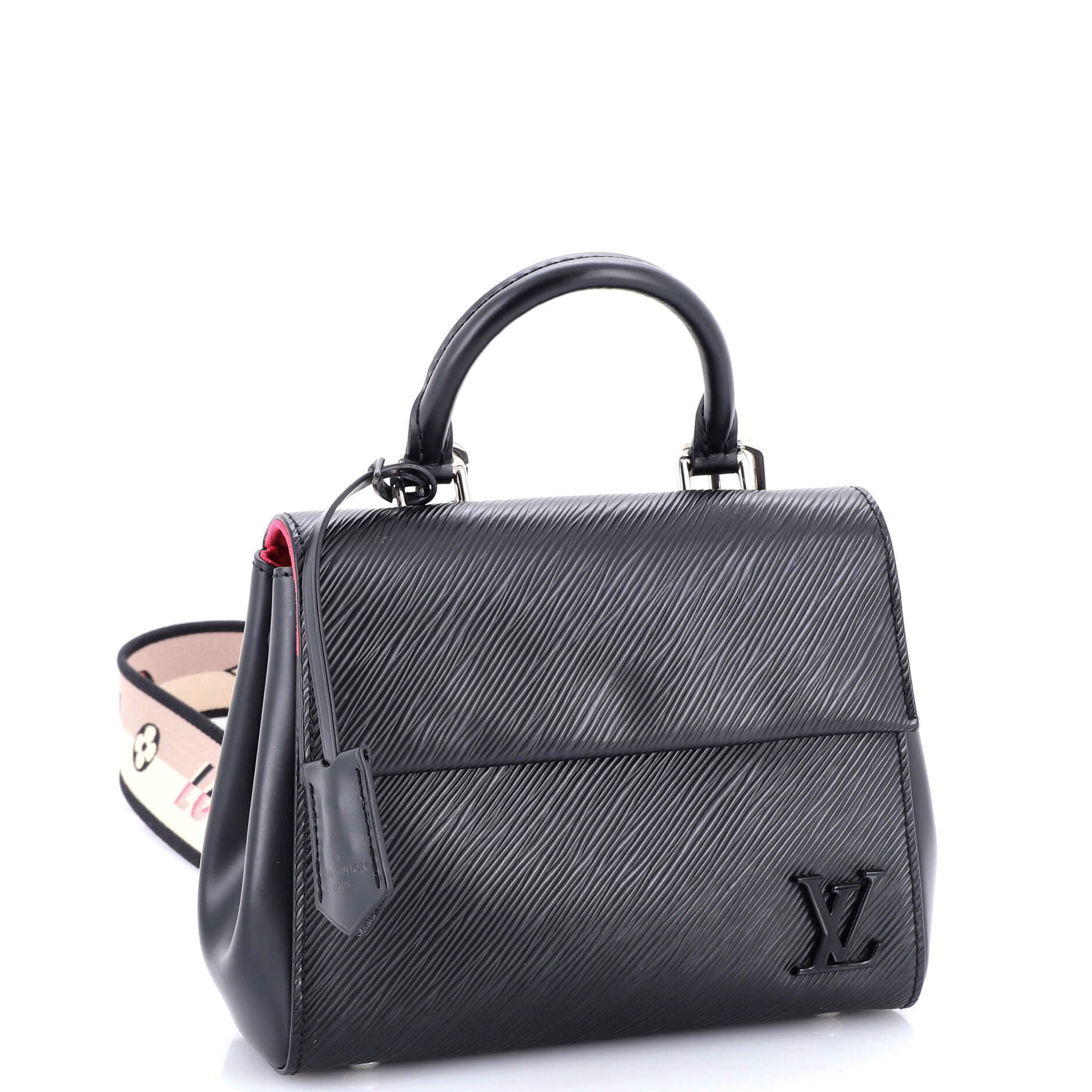 Cluny Top Handle Bag Epi Leather Mini