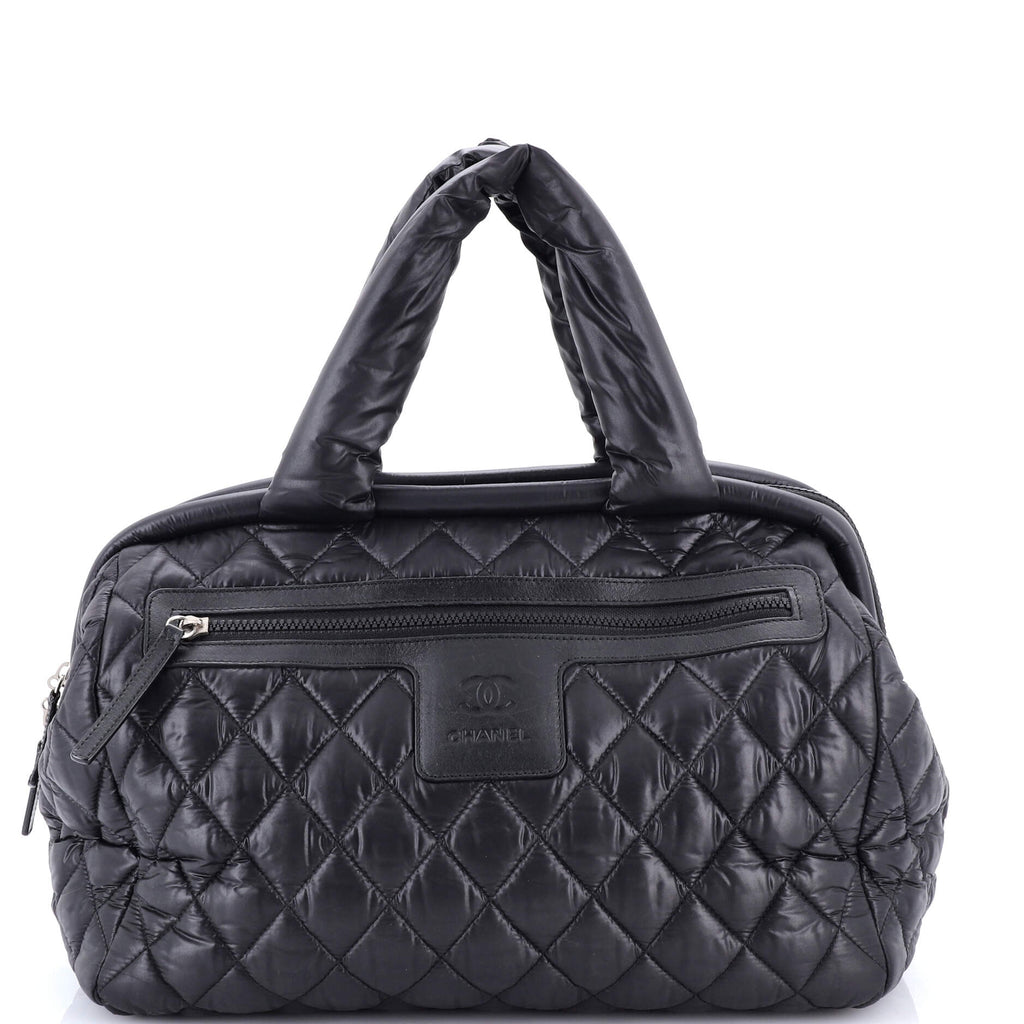 Coco Cocoon Bowling Bag Quilted Nylon Medium