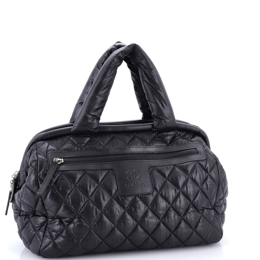 Coco Cocoon Bowling Bag Quilted Nylon Medium