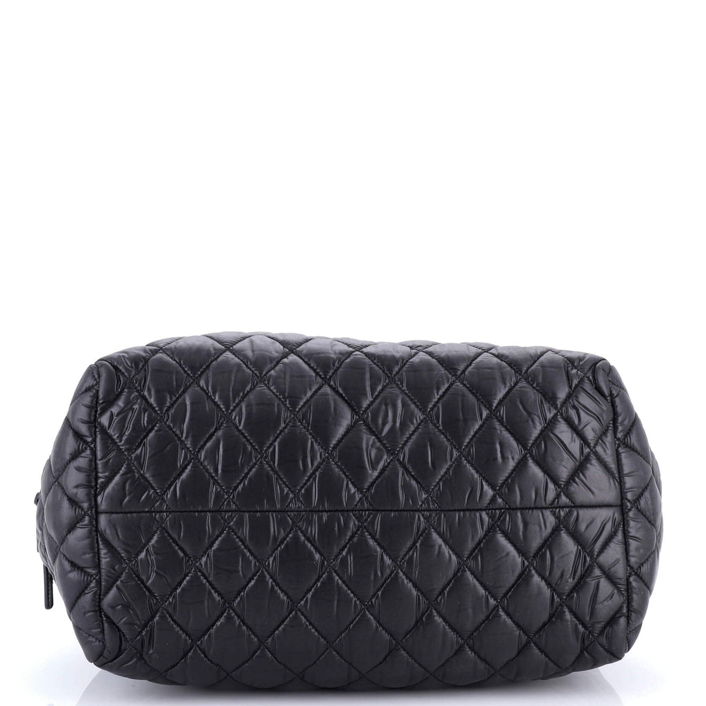 Coco Cocoon Bowling Bag Quilted Nylon Medium