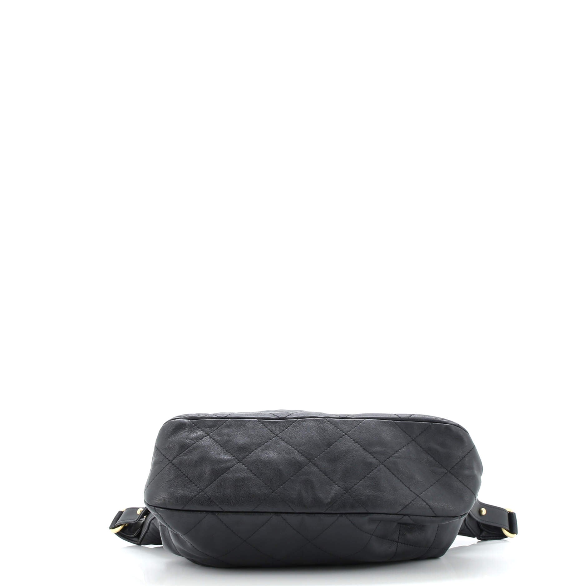 Daily Belted Chain Handle Hobo Quilted Calfskin Medium