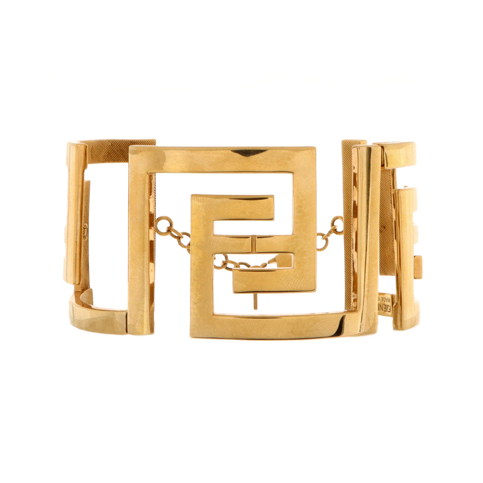 x Fendi Fendace Bangle Bracelet Metal