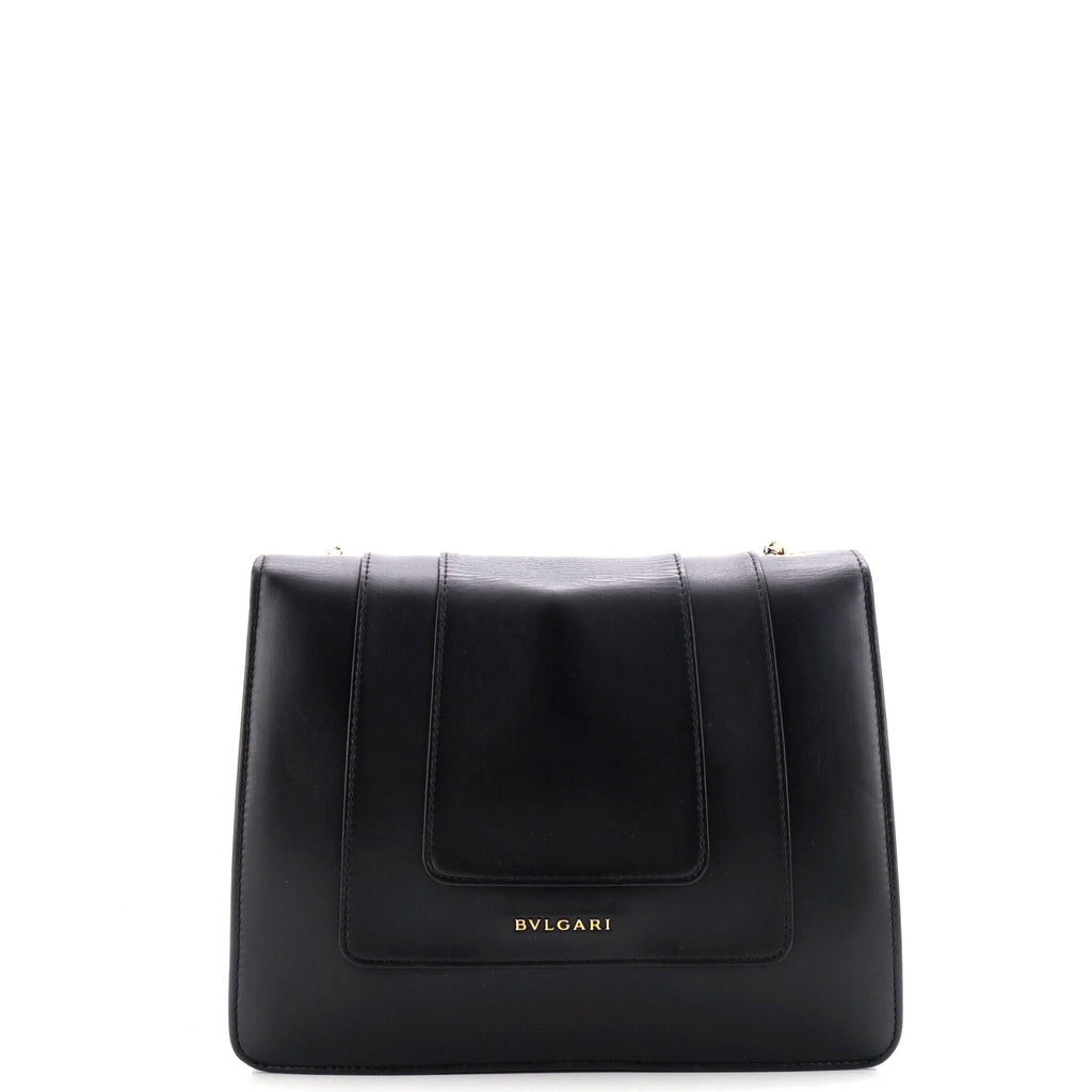 Serpenti Forever Square Shoulder Bag Leather Medium