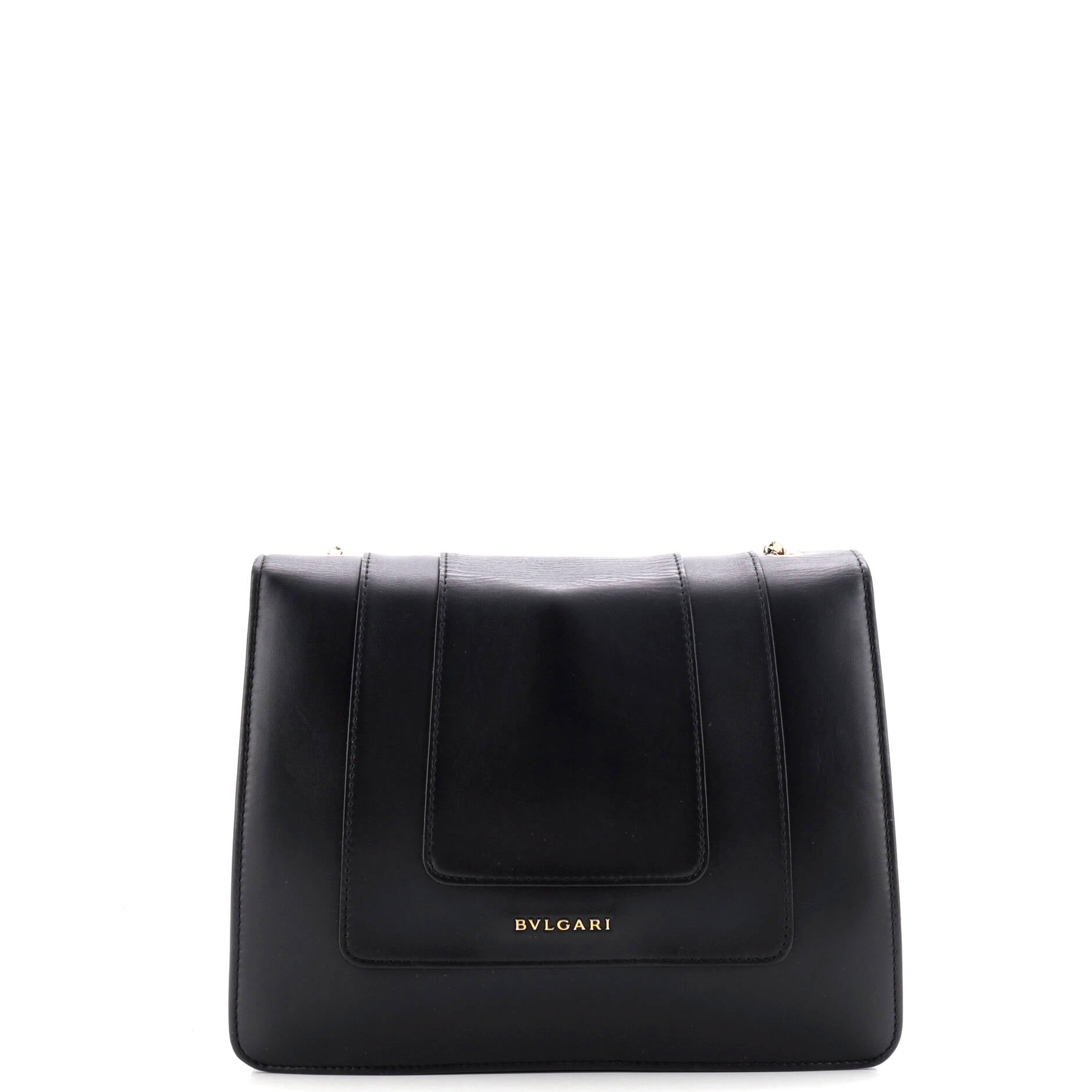 Serpenti Forever Square Shoulder Bag Leather Medium