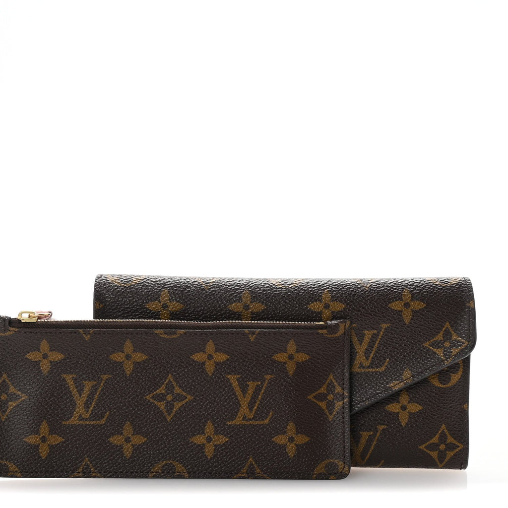 Monogram Josephine Wallet Rose Ballerine