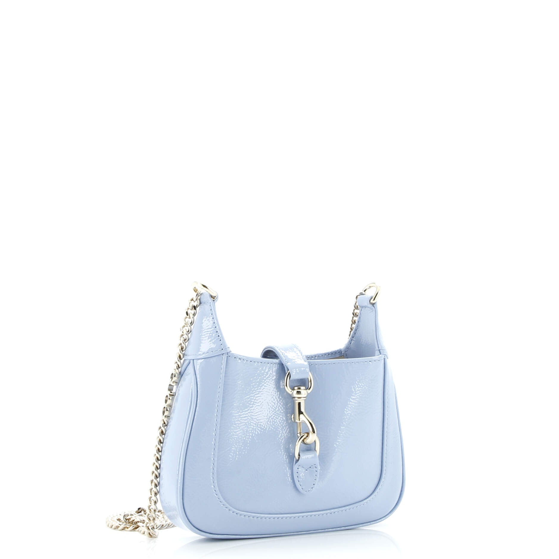 Jackie 1961 Chain Hobo Patent Mini