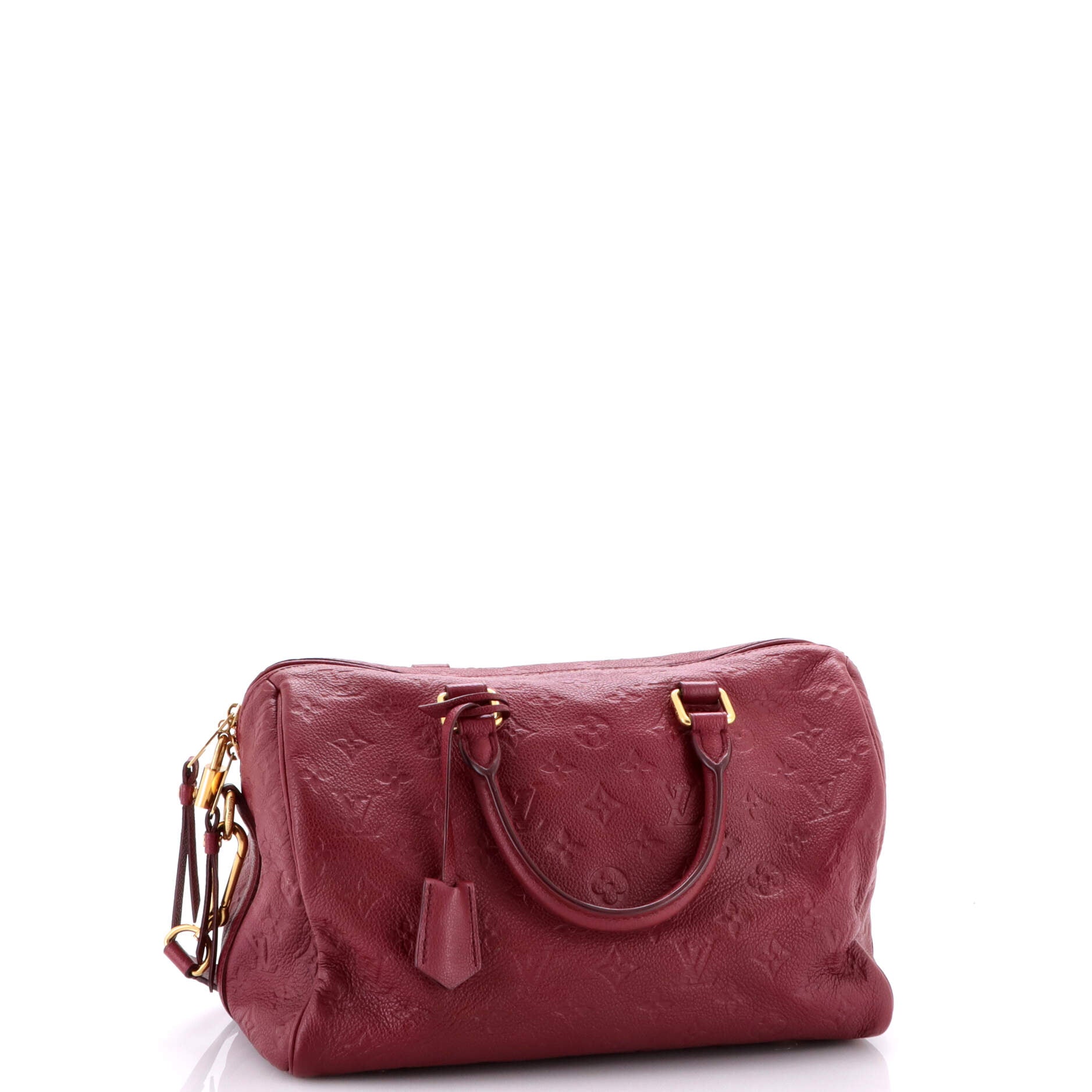 Speedy Bandouliere Bag Monogram Empreinte Leather 30