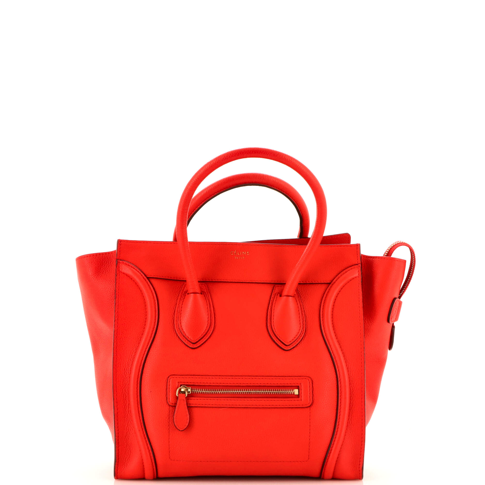 Luggage Bag Grainy Leather Mini