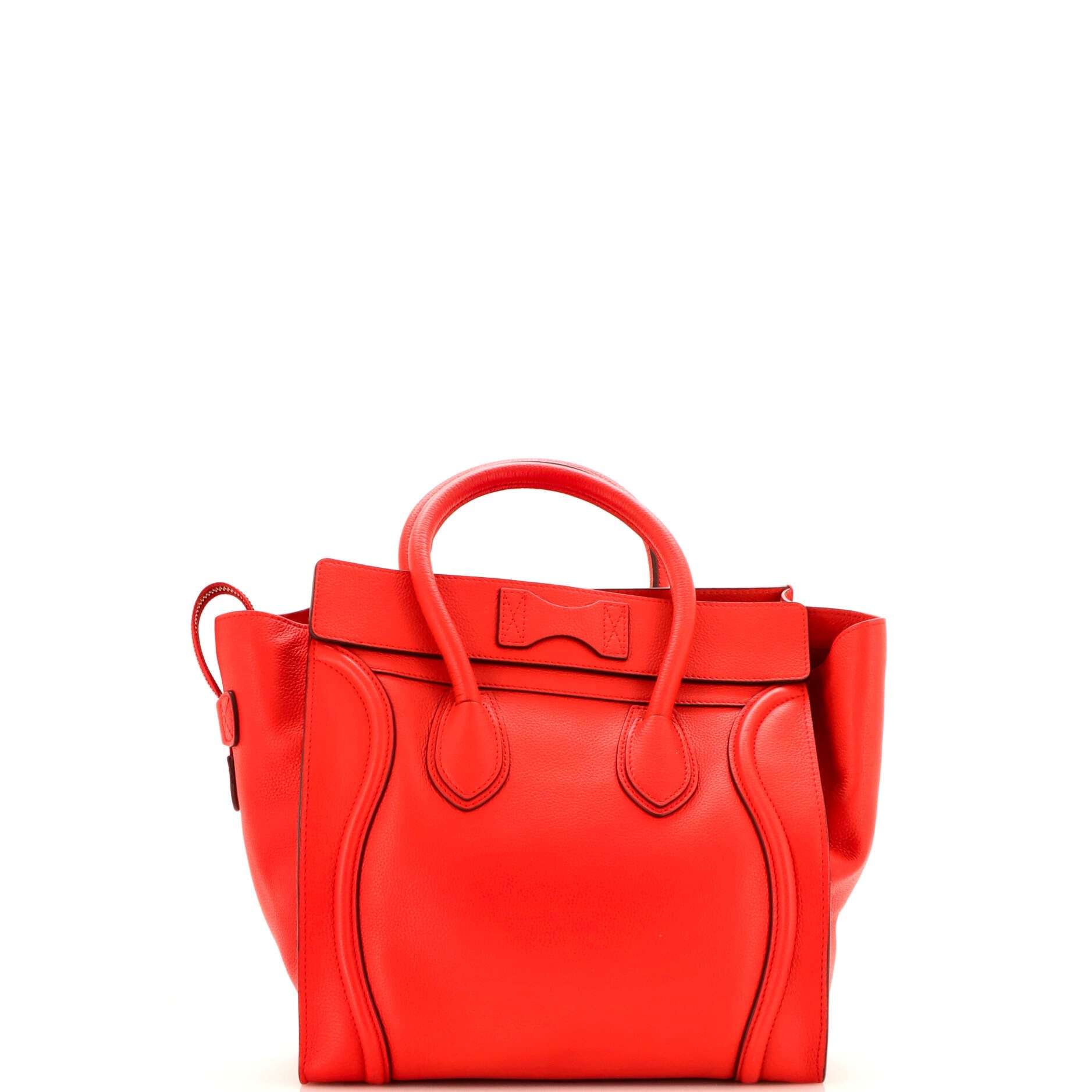 Luggage Bag Grainy Leather Mini