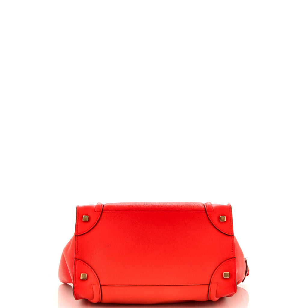 Luggage Bag Grainy Leather Mini