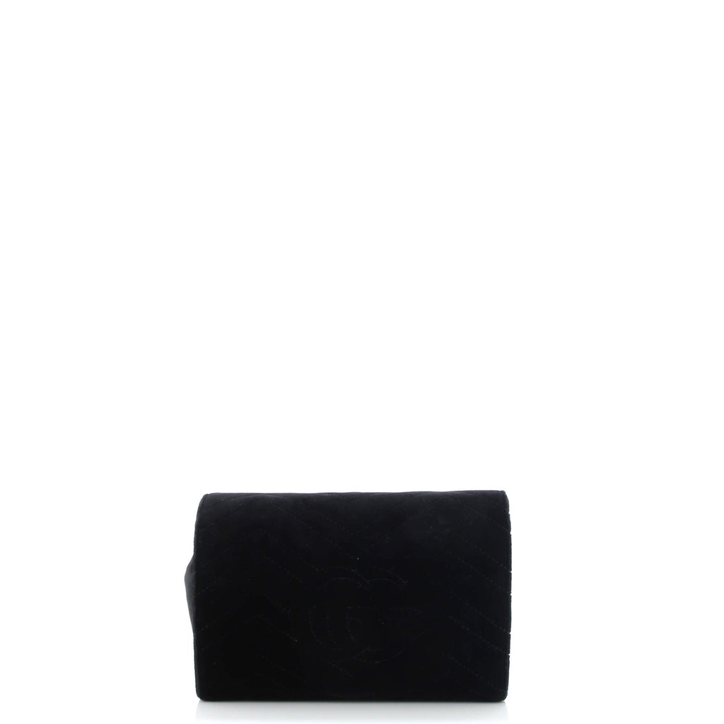 GG Marmont Chain Wallet Matelasse Velvet Mini