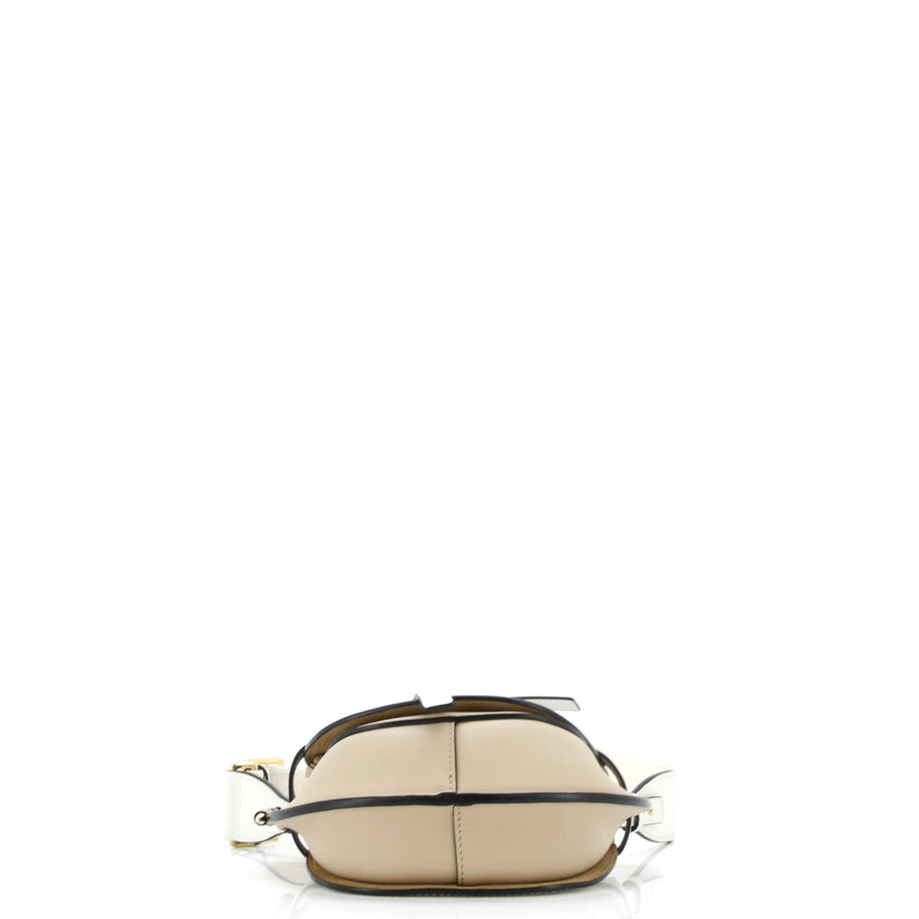 Gate Dual Shoulder Bag Leather Mini