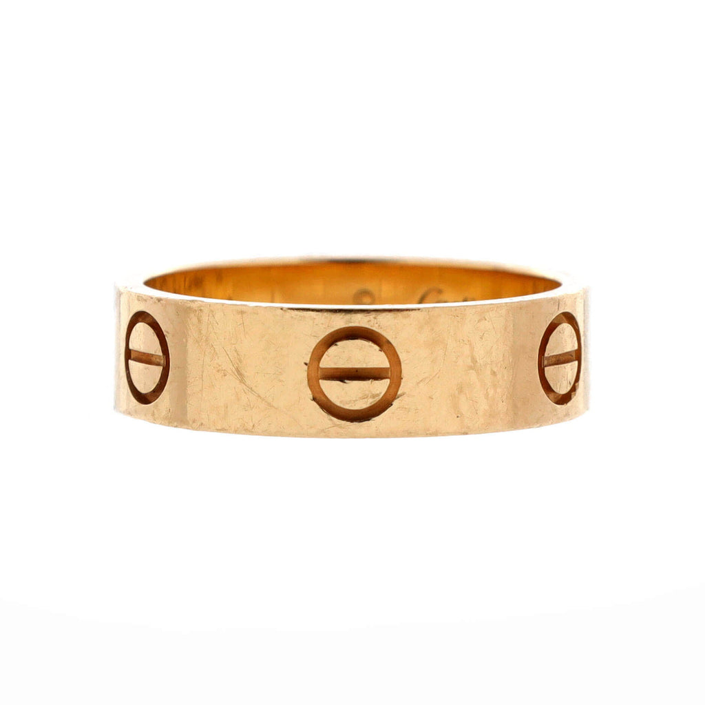 Love Band Ring 18K Yellow Gold