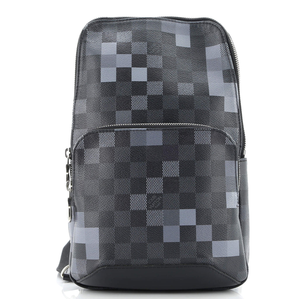 Avenue Sling Bag Limited Edition Damier Graphite Pixel