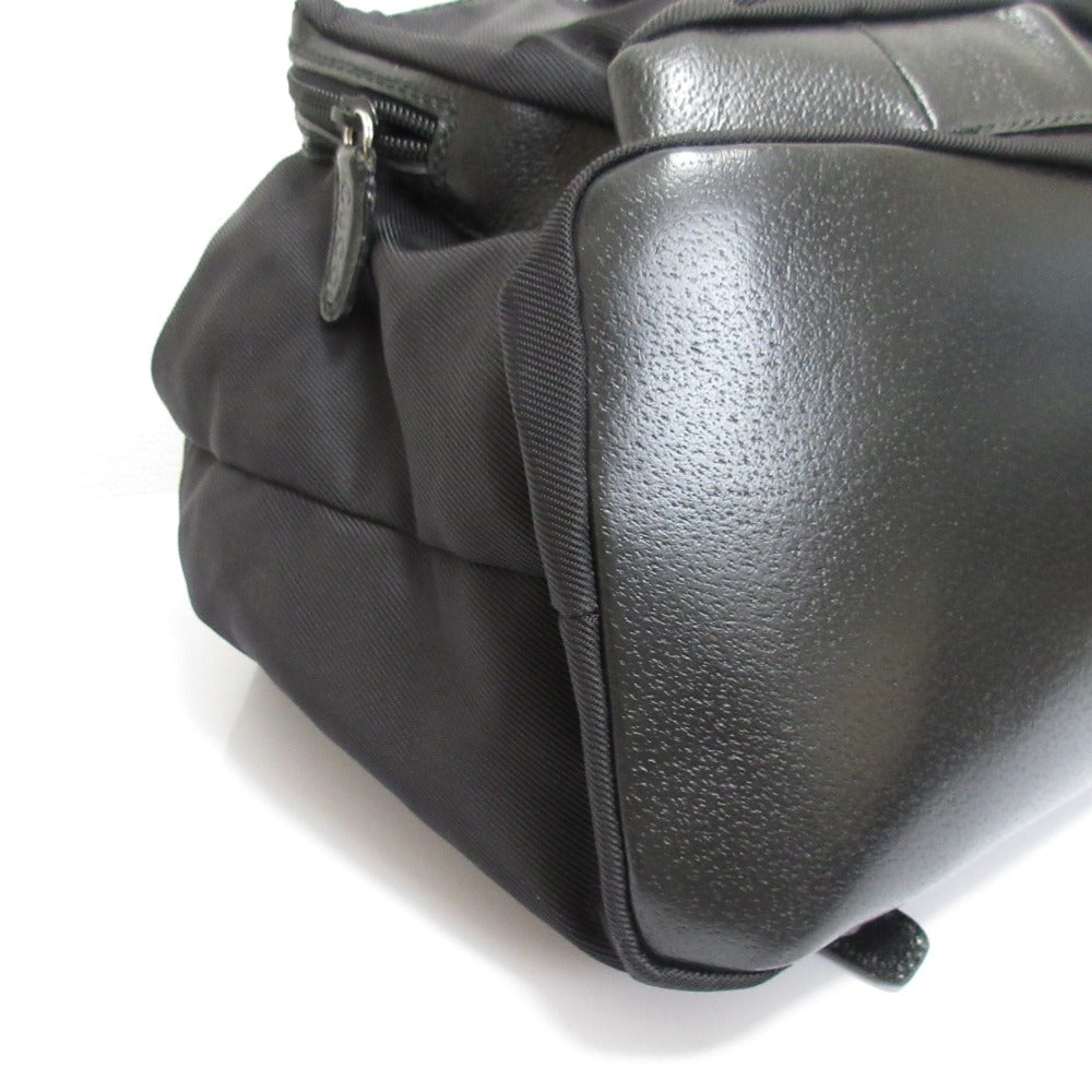Gucci Nylon Leather Backpack