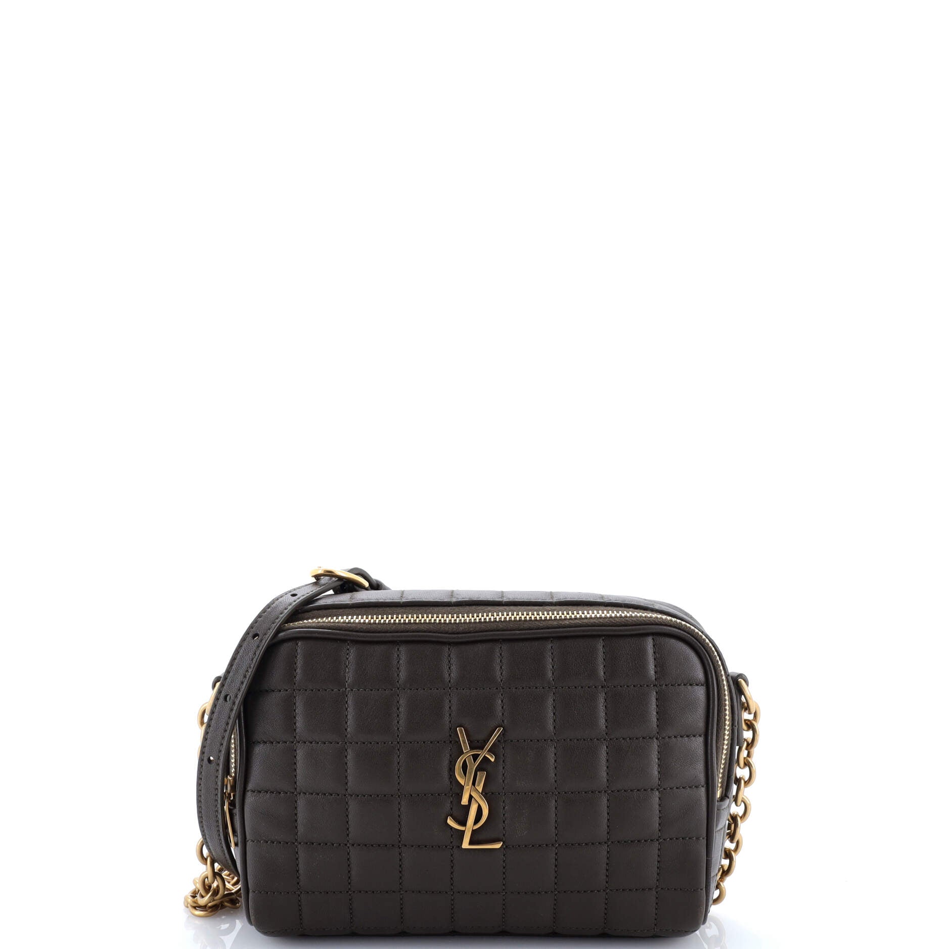 Cassandre Chain Camera Bag Quilted Leather Mini