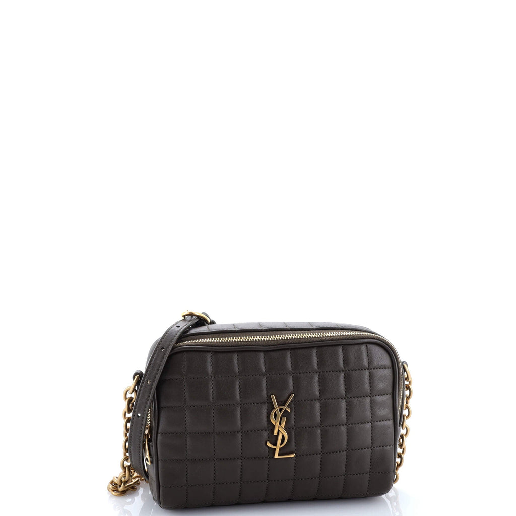Cassandre Chain Camera Bag Quilted Leather Mini