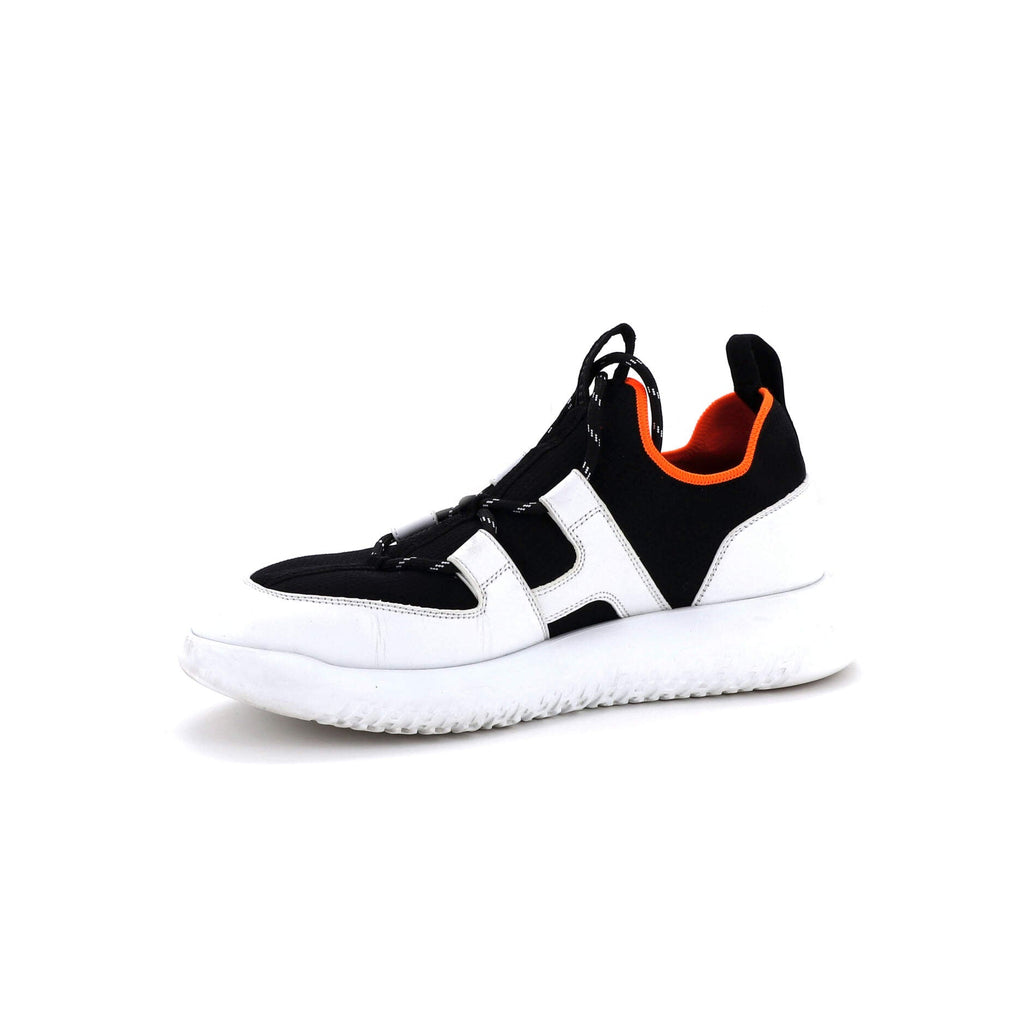 Women's Duel Sneakers Leather and Fabric