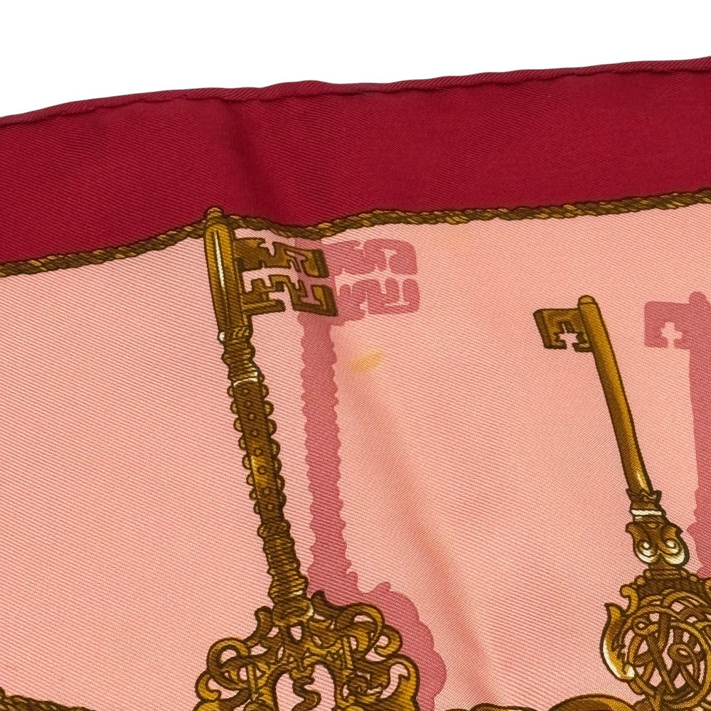 Christian Dior Key Pattern Silk Scarf