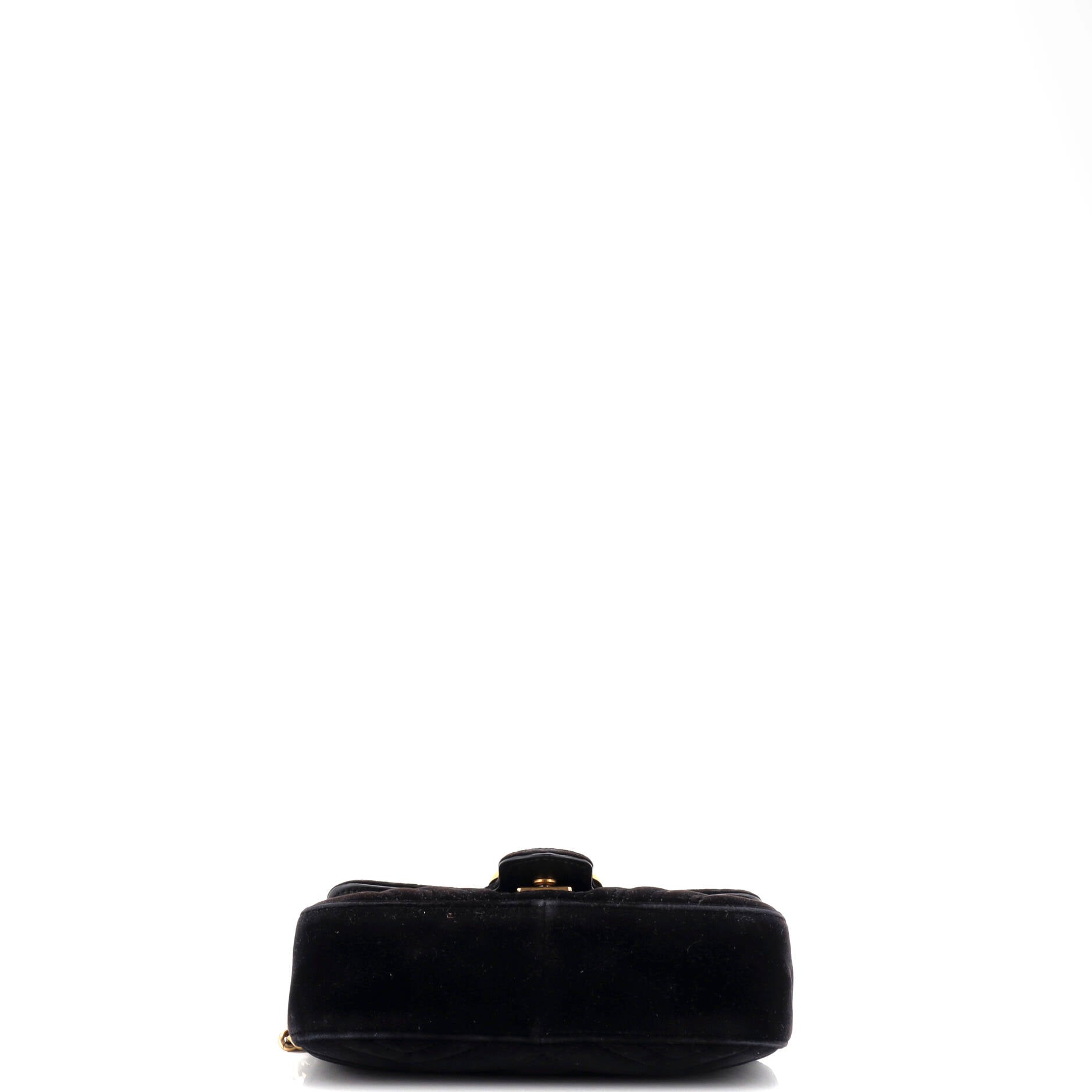 GG Marmont Flap Bag Matelasse Velvet Mini