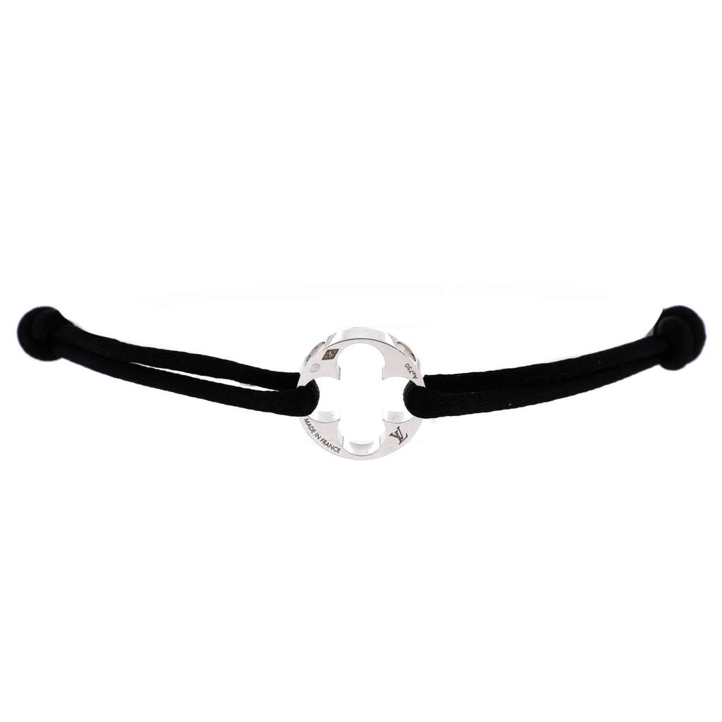 Empreinte Bracelet Silk Cord with 18K White Gold
