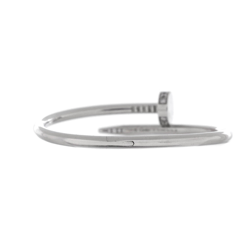 Juste un Clou Bracelet 18K White Gold with Diamonds Classic