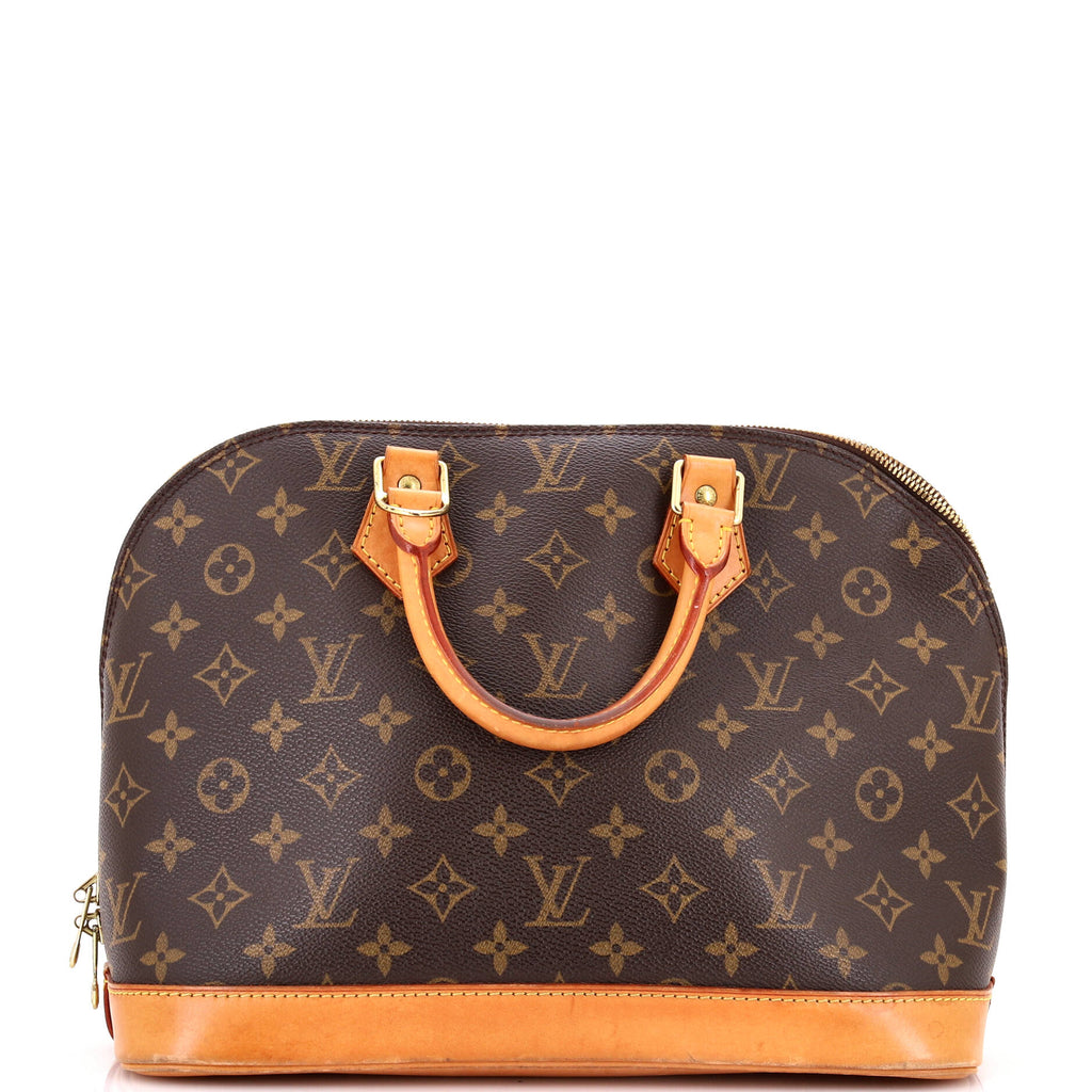 Vintage Alma Handbag Monogram Canvas PM