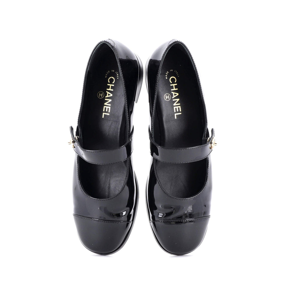 Women's CC Turnlock Mary Jane Flats Patent