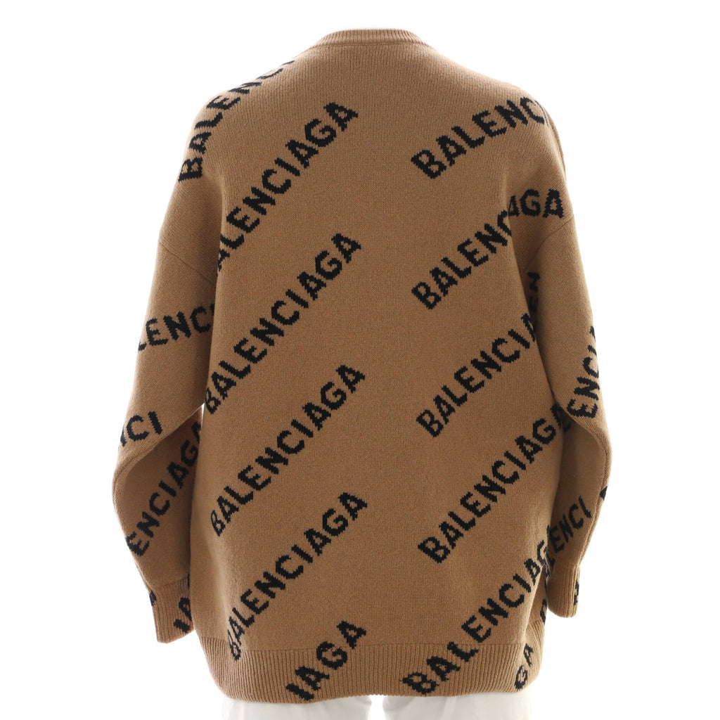 All Over Logo Sweater Cotton Blend