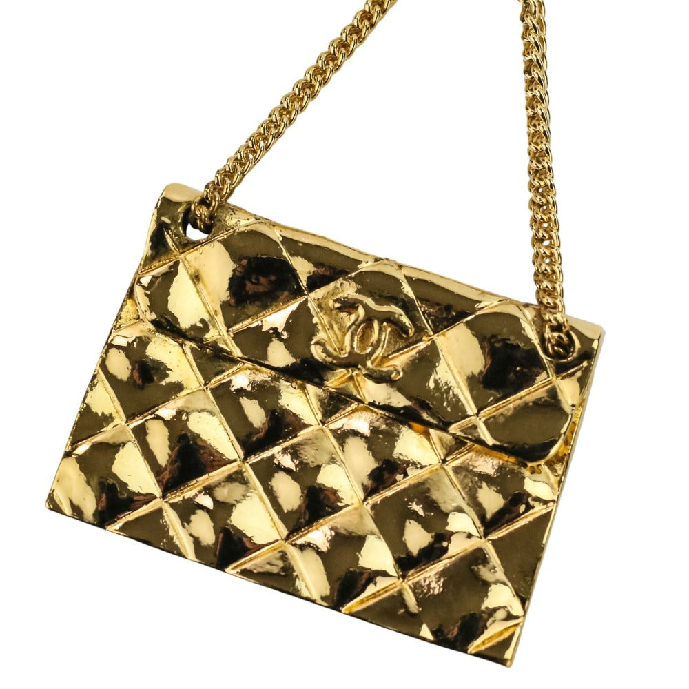 Chanel Coco Mark Matelasse Brooch