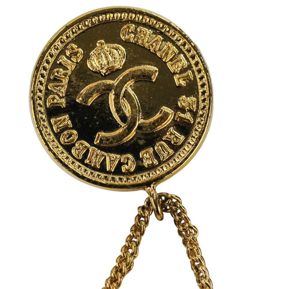 Chanel Coco Mark Matelasse Brooch
