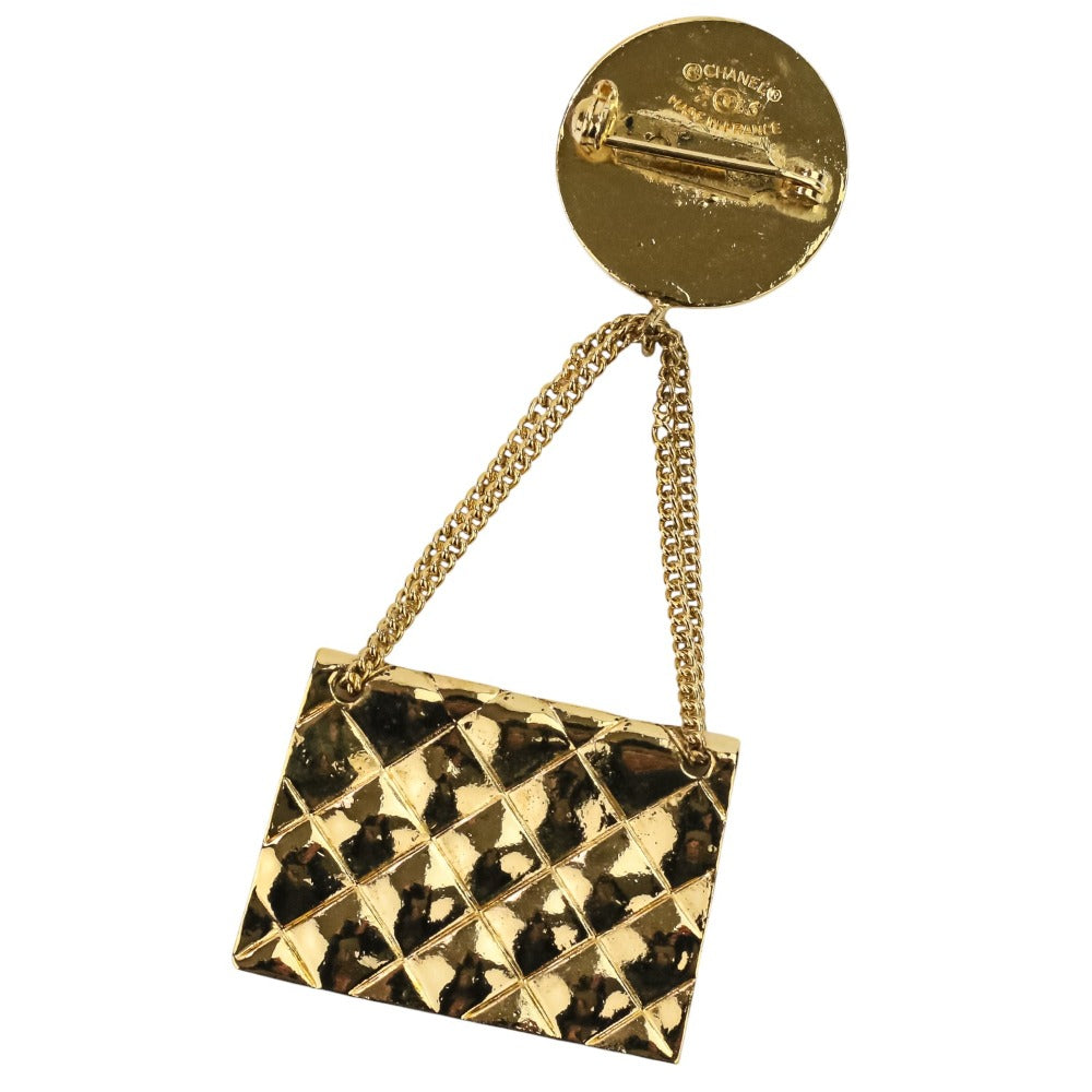 Chanel Coco Mark Matelasse Brooch