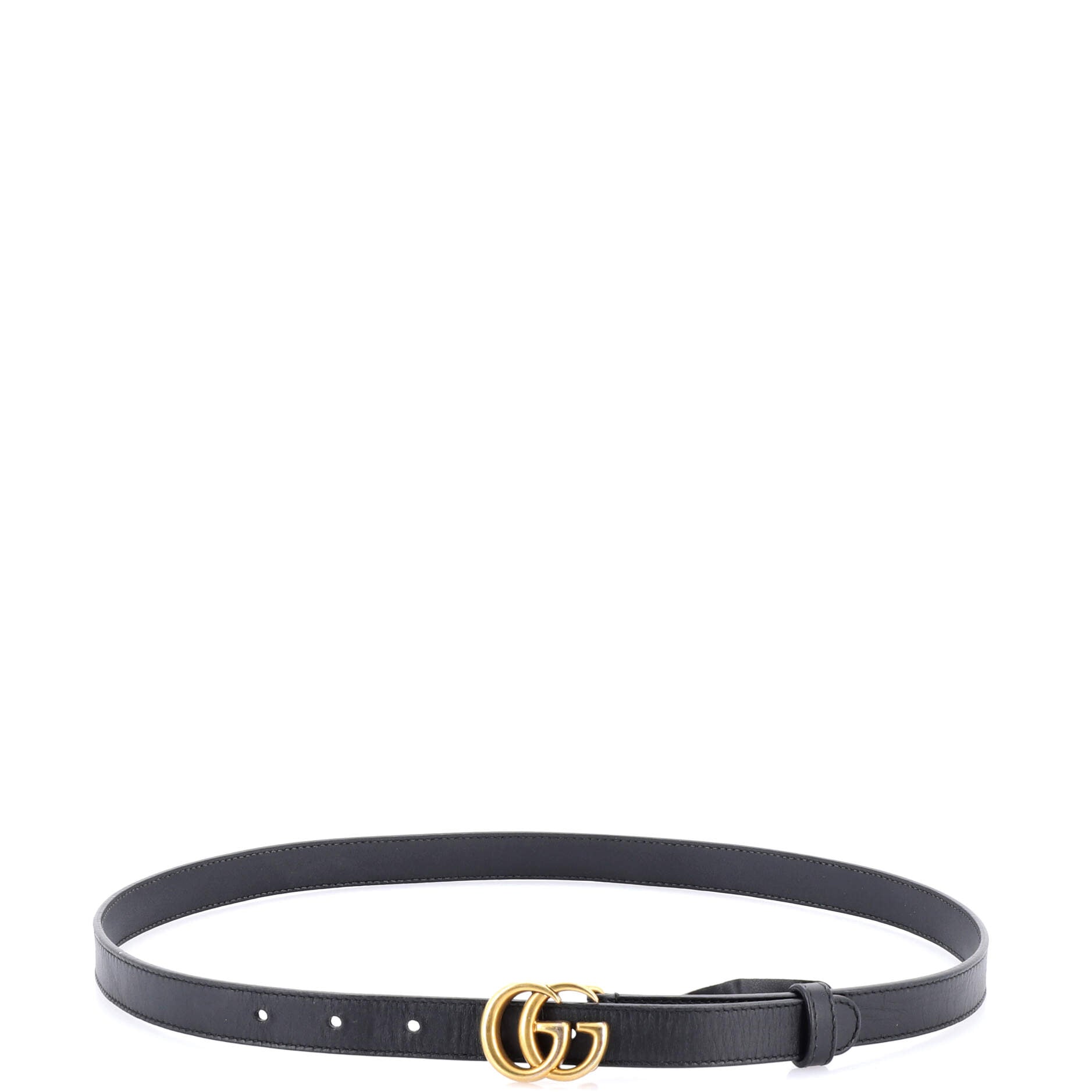 GG Marmont Belt Leather Thin