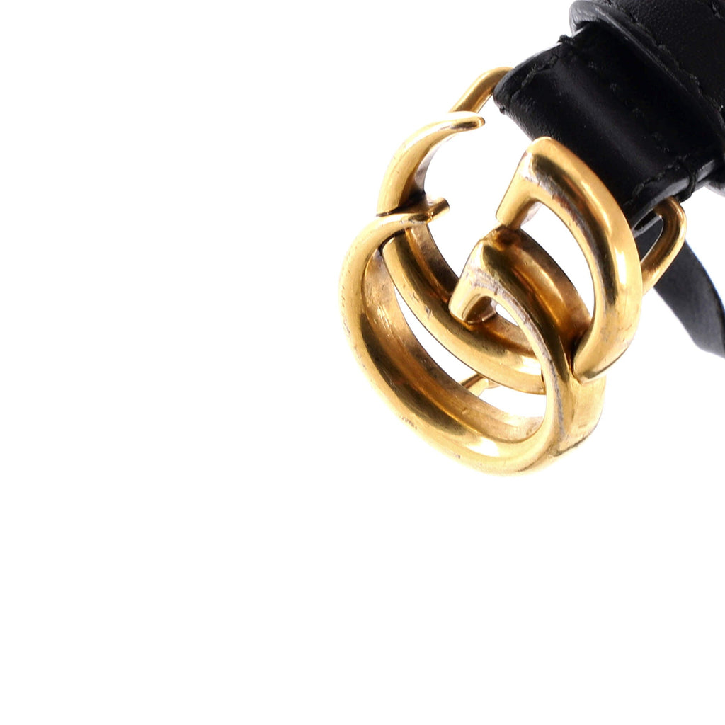 GG Marmont Belt Leather Thin