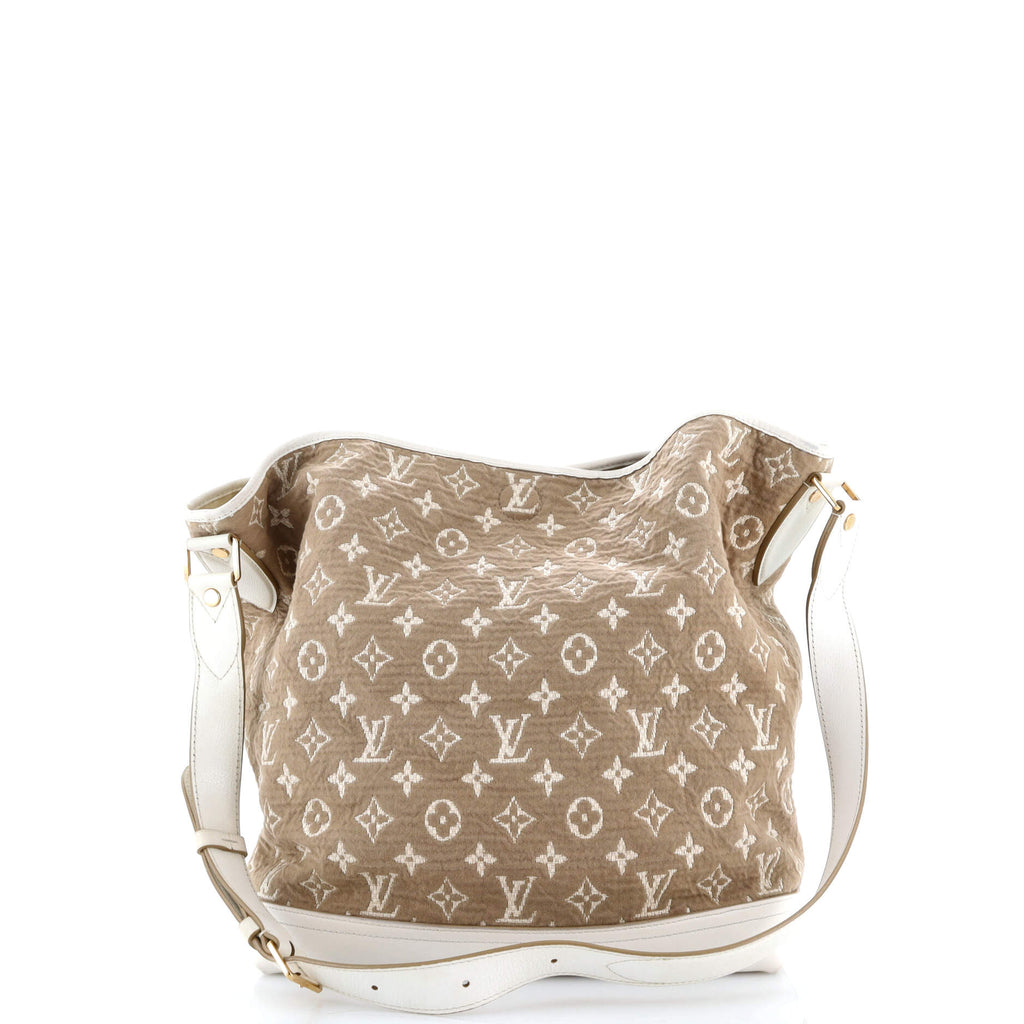 Besace Handbag Monogram Sabbia