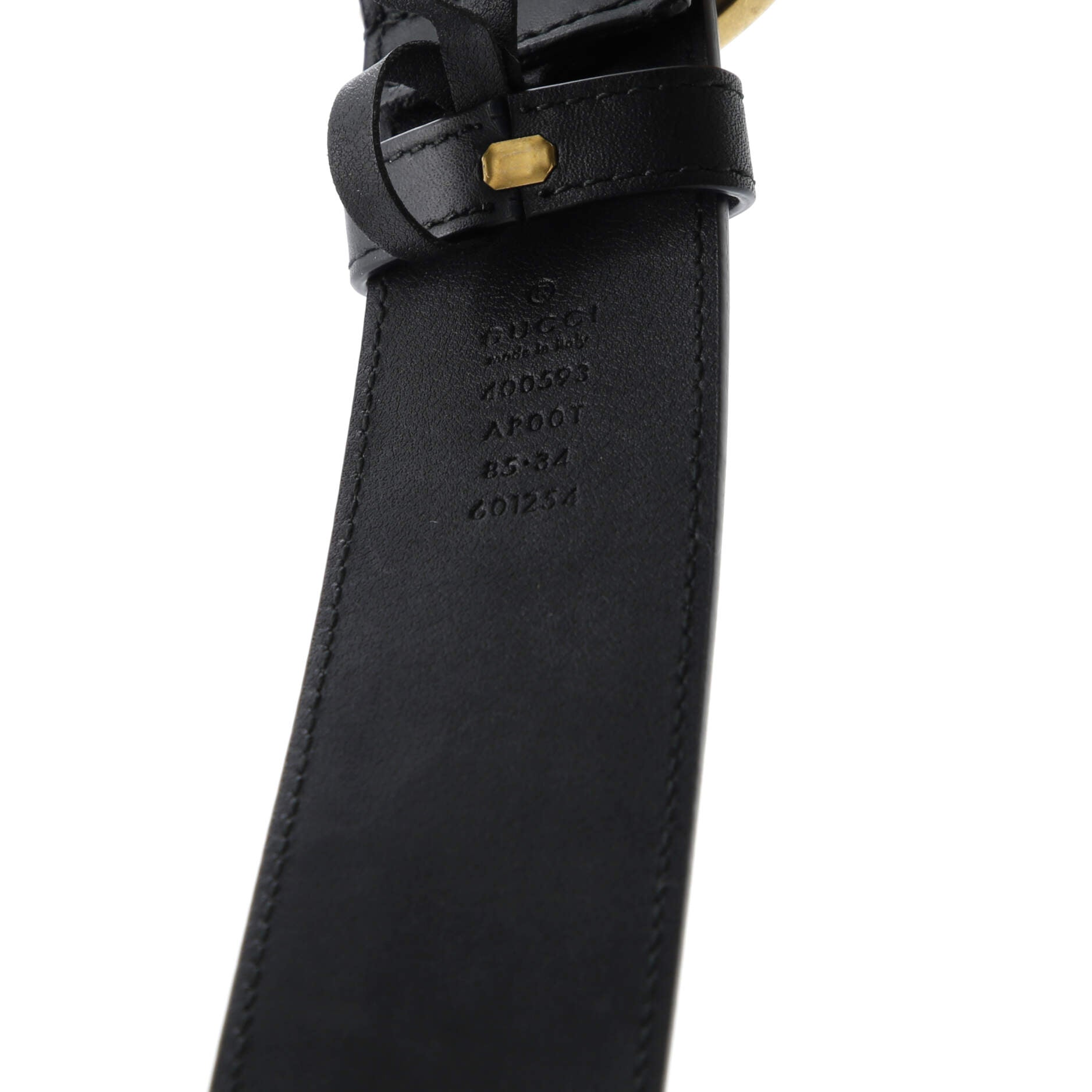 GG Marmont Belt Leather Medium