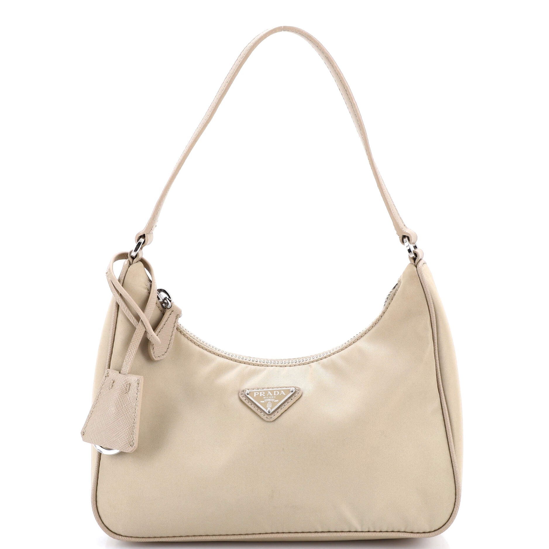 Re-Edition 2005 Hobo Tessuto with Saffiano Leather Mini
