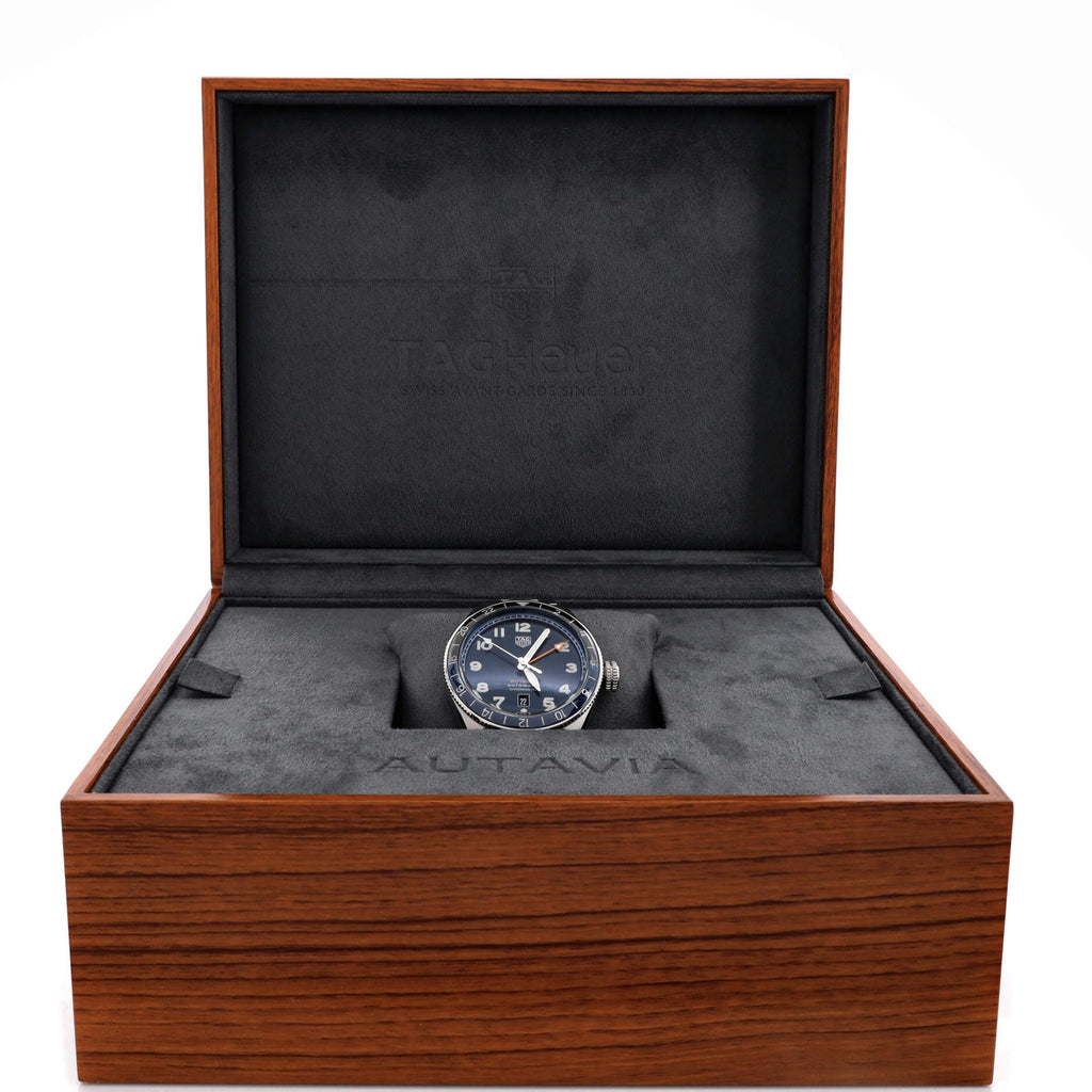 Autavia GMT Automatic Watch COSC Stainless Steel 42