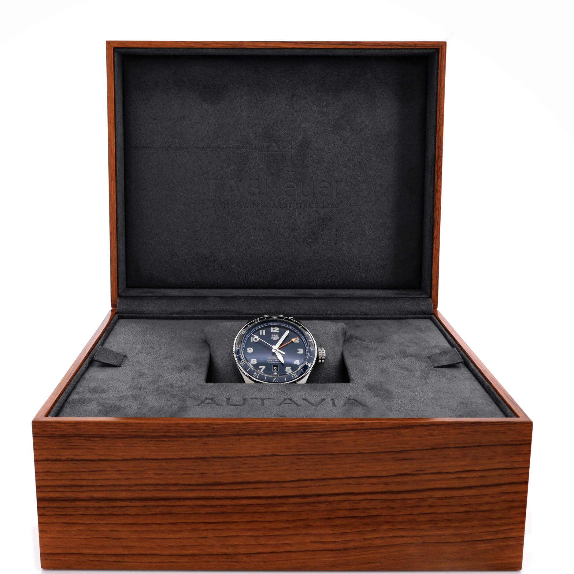 Autavia GMT Automatic Watch COSC Stainless Steel 42