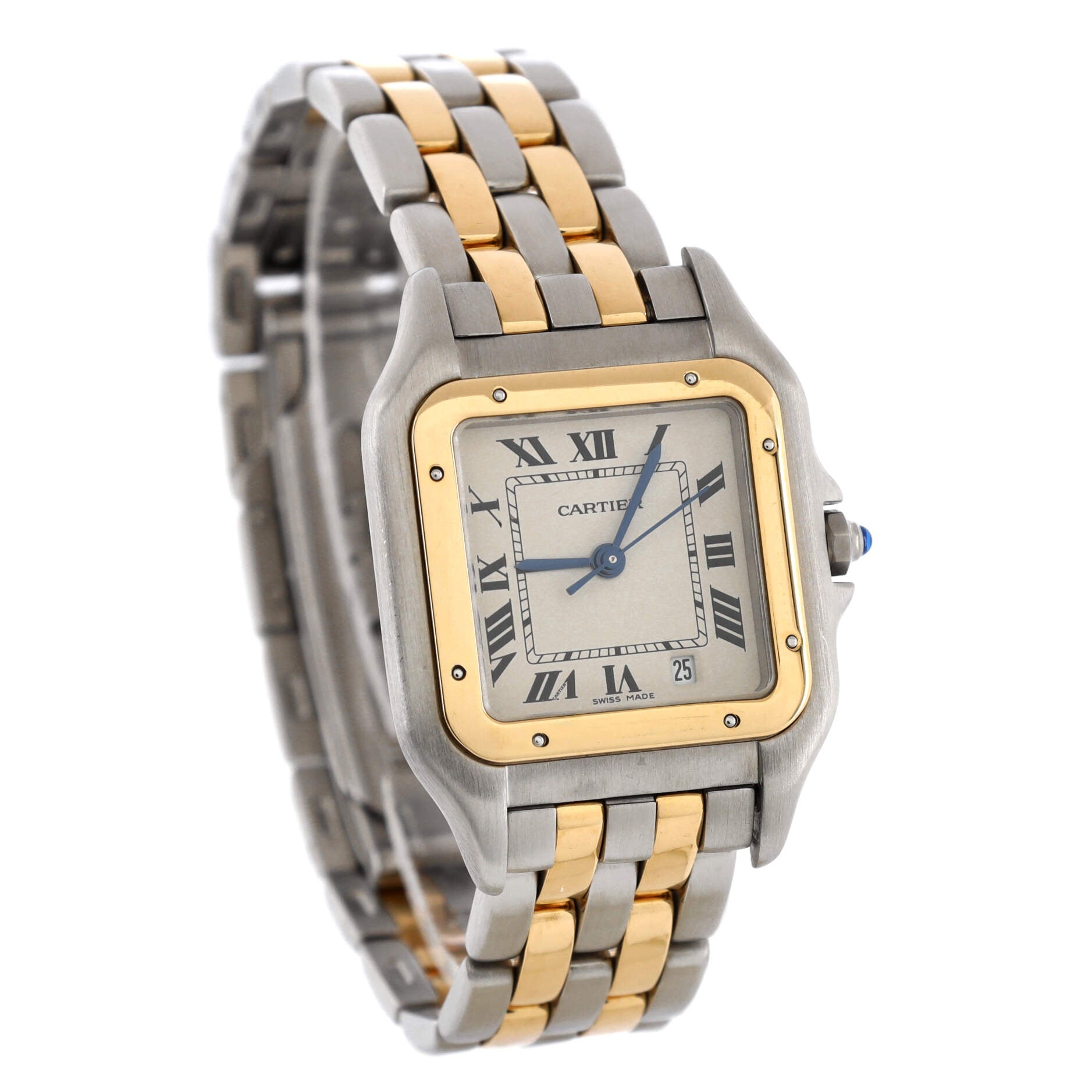 Panthere de Cartier Quartz Watch Stainless Steel and Yellow Gold 27