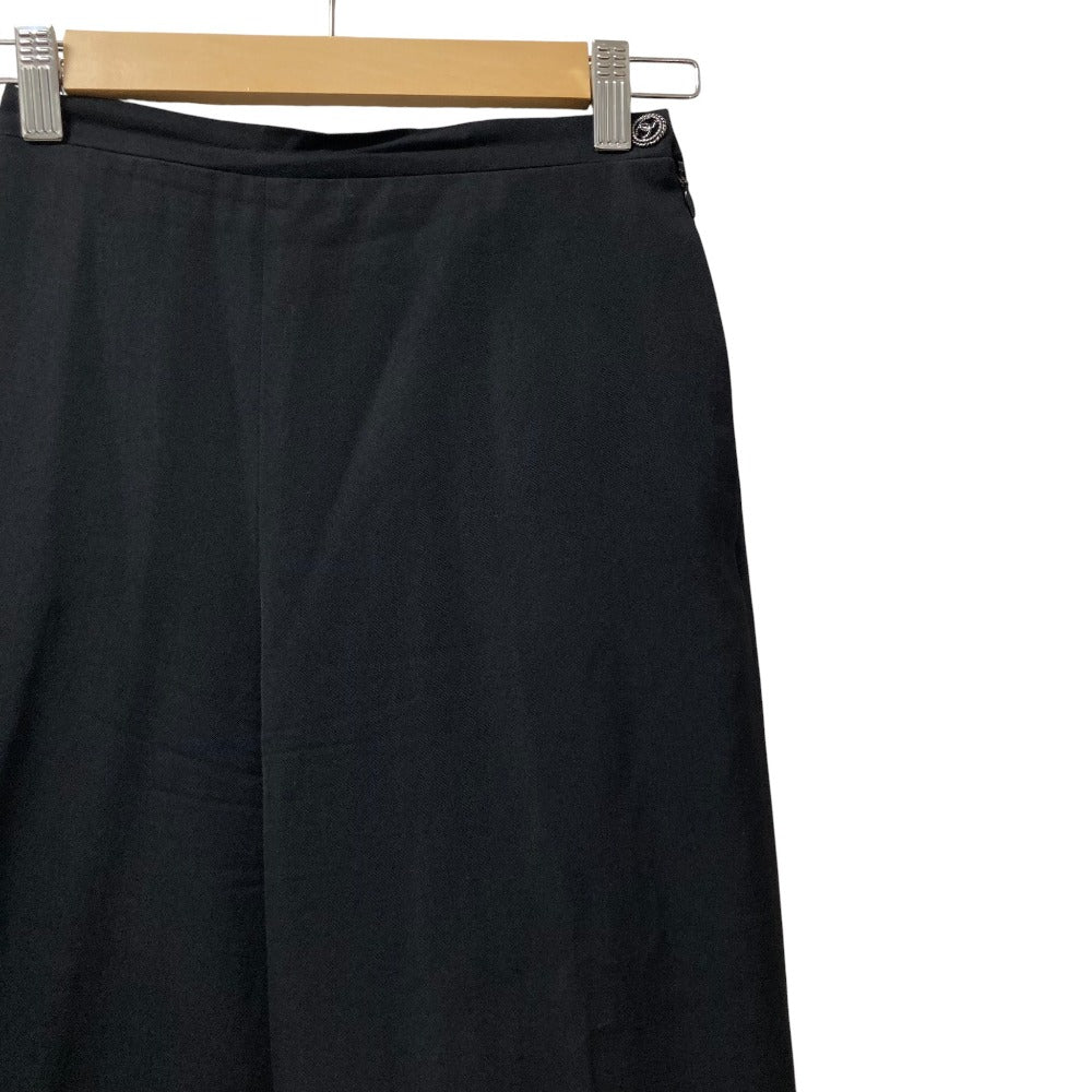 Chanel Coco Mark Button Wide Pants Pants