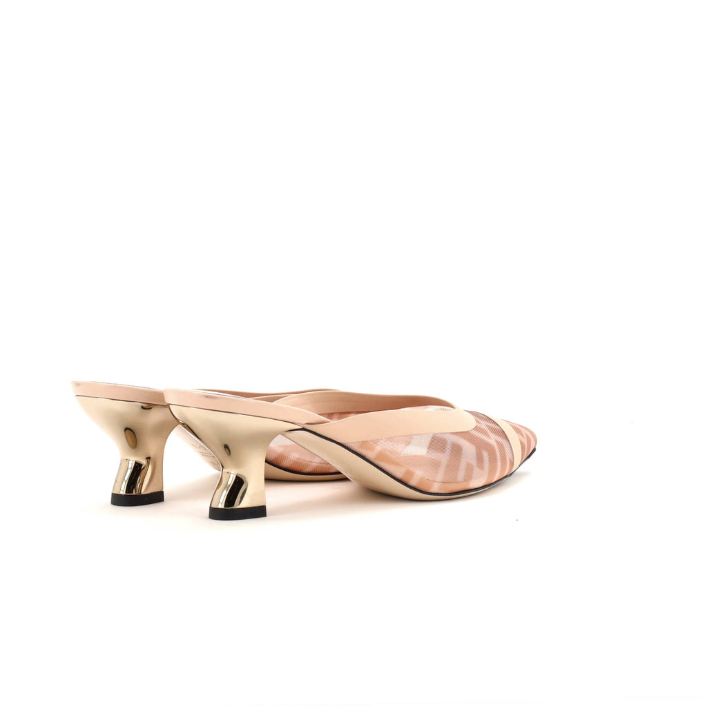 Women's Colibri Heeled Mules Zucca Mesh