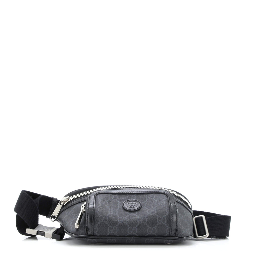 Interlocking G Patch Belt Bag GG Coated Canvas