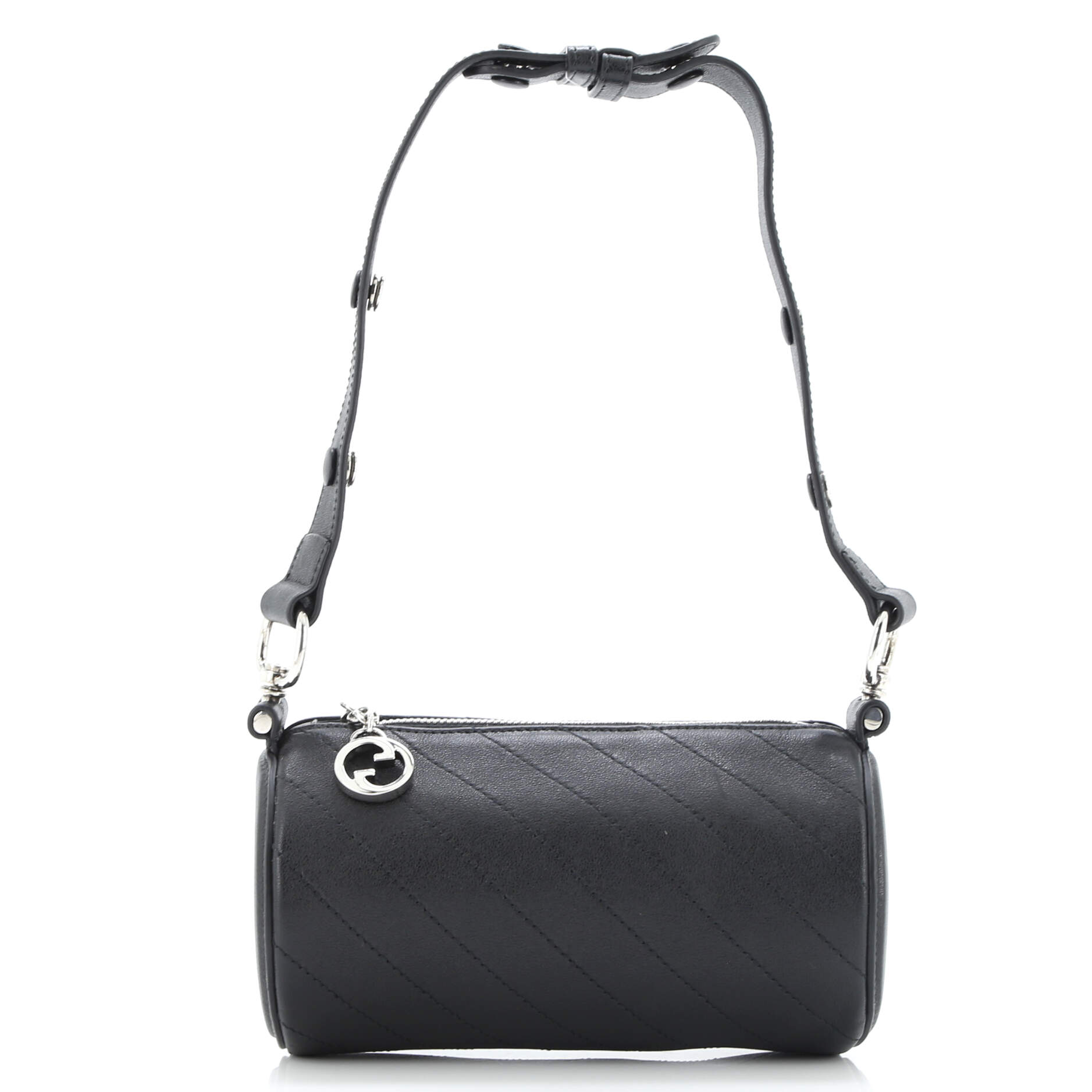 Blondie Shoulder Bag Diagonal Quilted Leather Mini